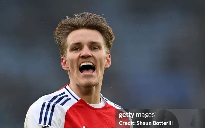 Odegaard sa sút, Arsenal lụn bại