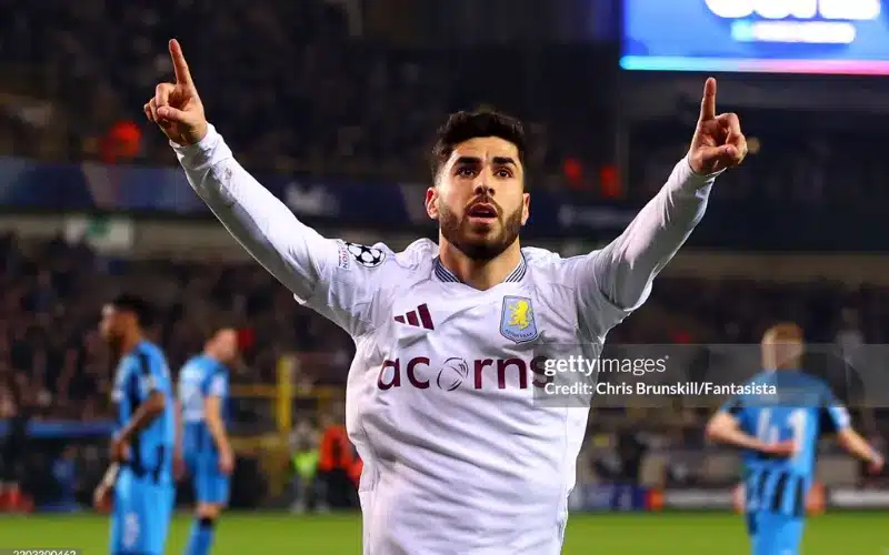 Asensio liên tục ghi bàn cho Aston Villa.